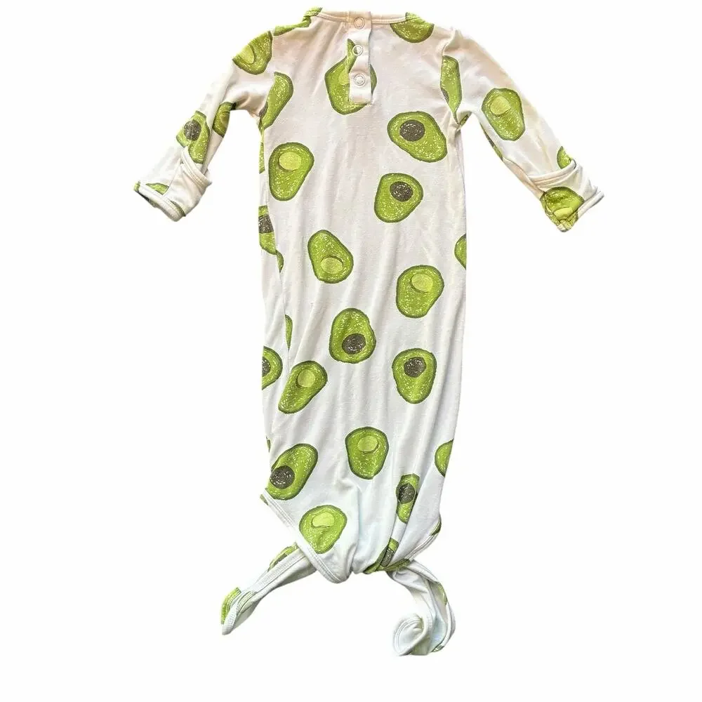 Angel Dear Bamboo Avocado Knot Gown
